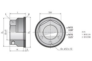 10.ESX12 高強度彈性伸縮螺母系列